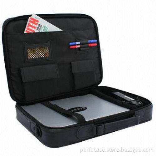 Leather Laptop Bag, Ideal for 15.6-inch Laptop, with Classic Design and Hard Frame for Protection